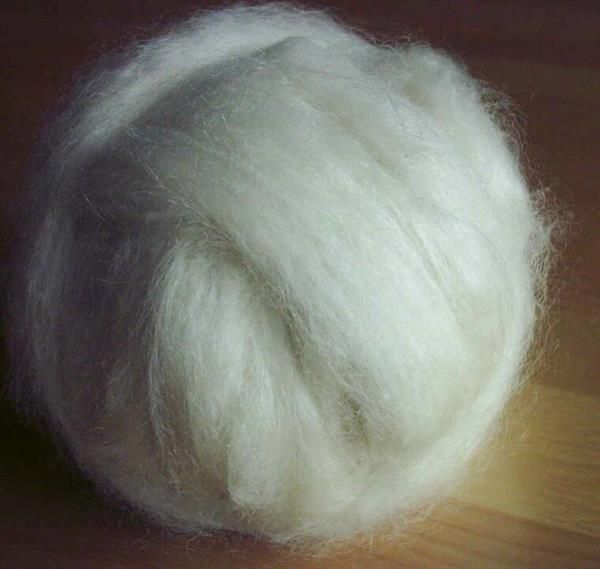 mohair wool fibre